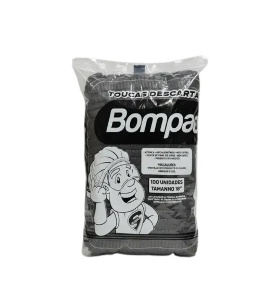 TOUCA TNT PRETA BOMPACK C/100