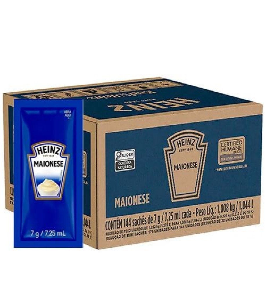 MAIONESE HEINZ 144X7GR
