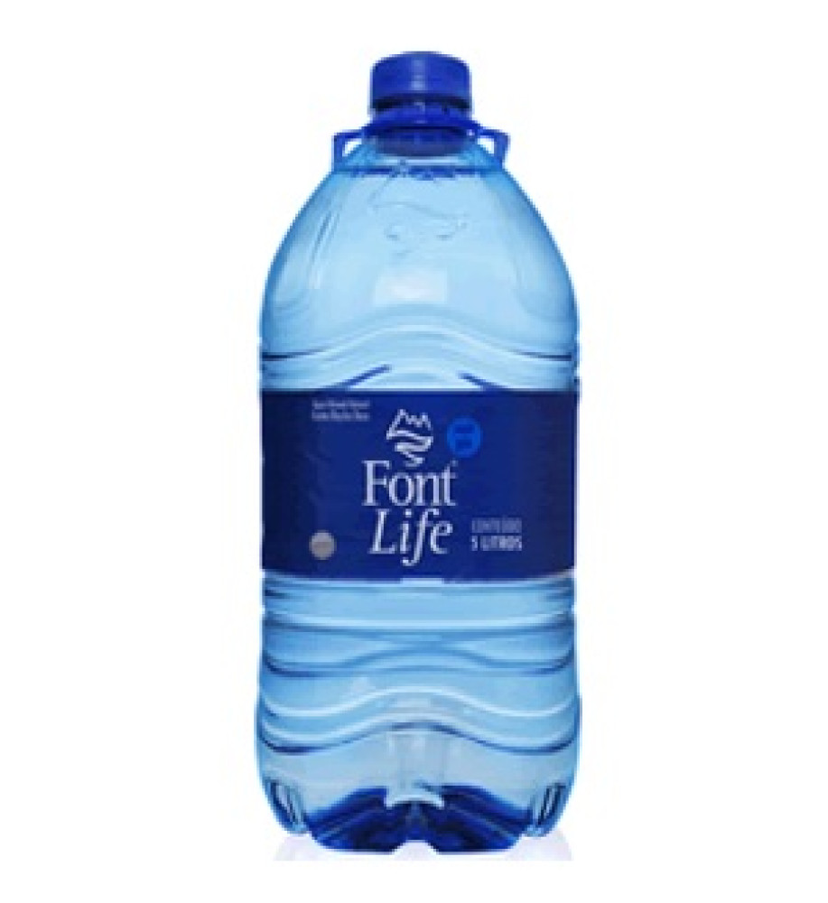 ÁGUA MINERAL FONT LIFE 5L S/GÁS