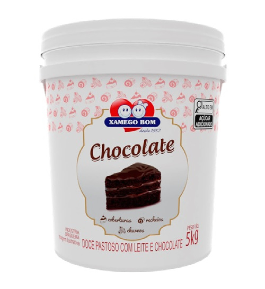 DOCE DE LEITE XAMEGO CHOCOLATE 5KG