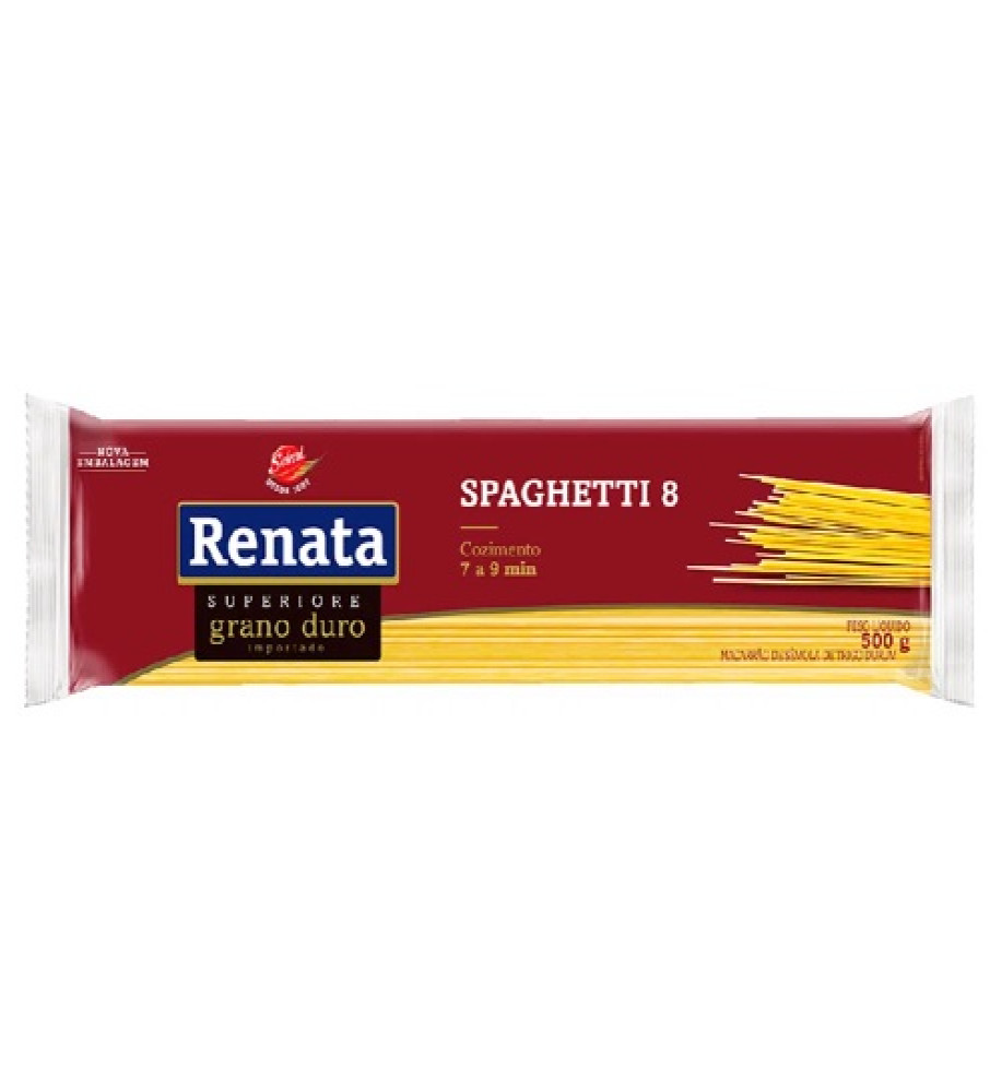 MACARRAO SPAGHETTI RENATA 500GR