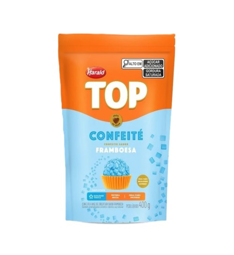 CONFEITÉ FRAMBOESA TOP 400G