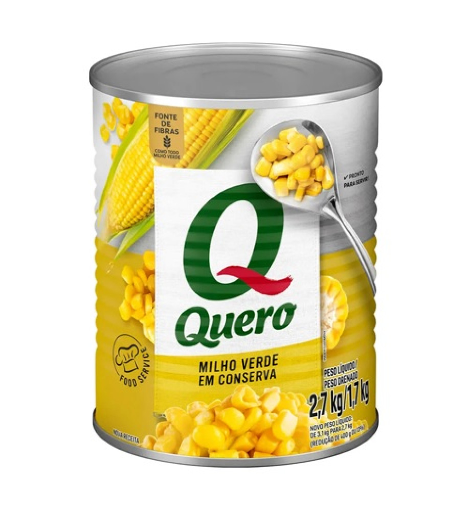 MILHO VERDE QUERO LATA 1,7KG
