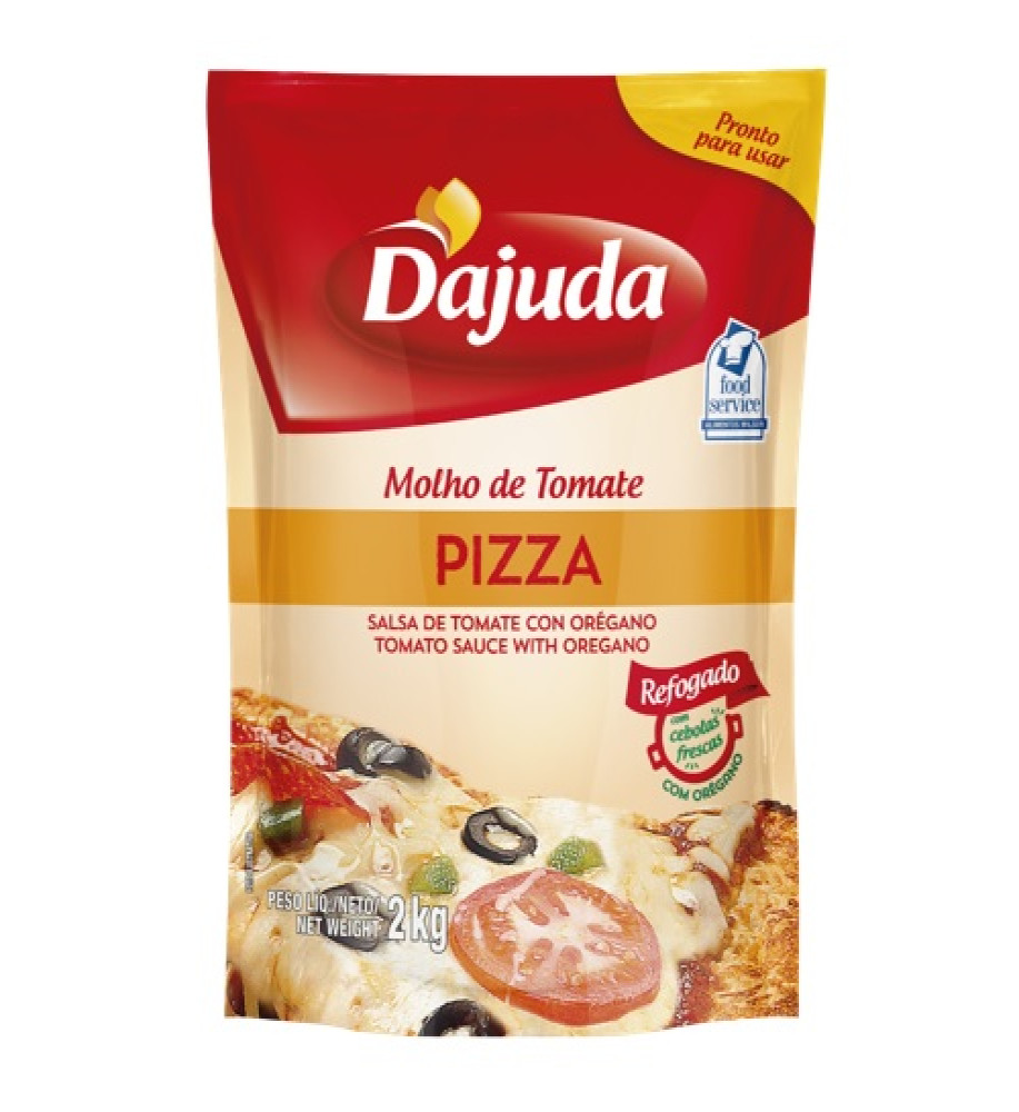 MOLHO DE TOMATE PIZZA D'AJUDA 2KG