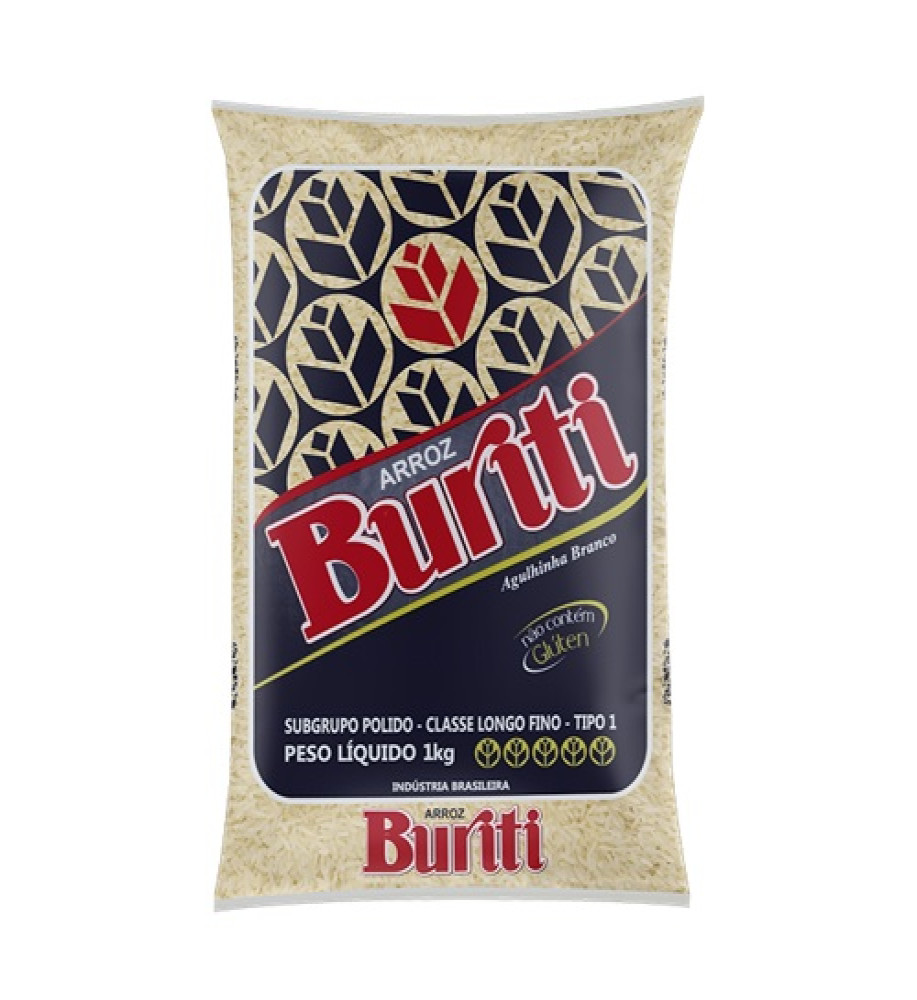 ARROZ BRANCO BURITI 5KG