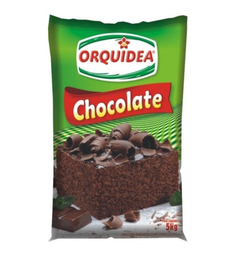 MISTURA BOLO DE CHOCOLATE ORQUÍDEA 5KG