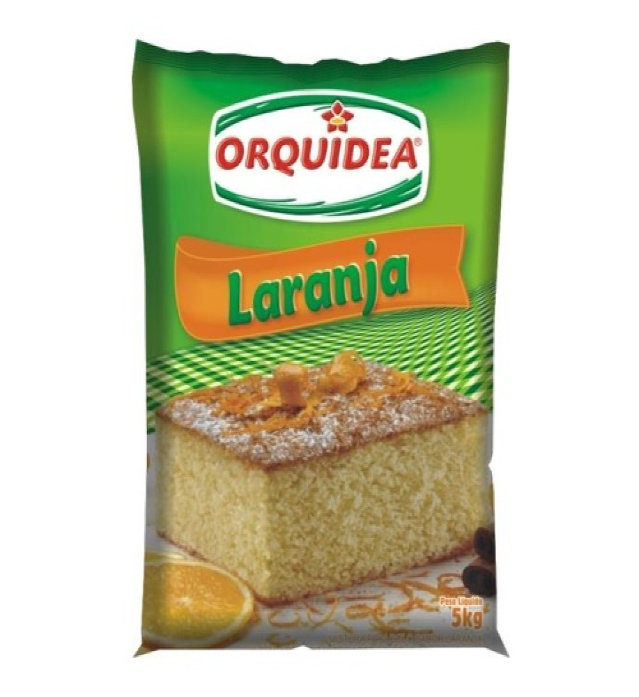 MISTURA BOLO DE LARANJA ORQUÍDEA 5KG