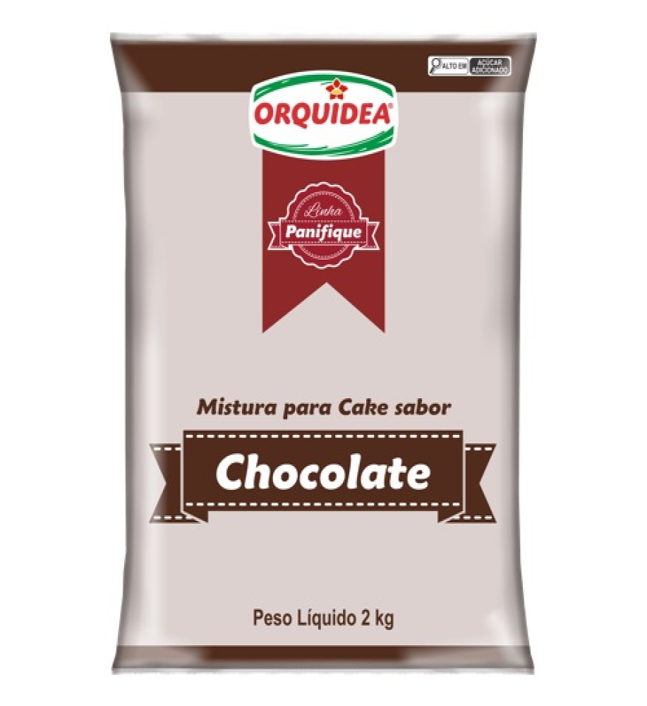 MISTURA CAKE DE CHOCOLATE ORQUÍDEA 2KG