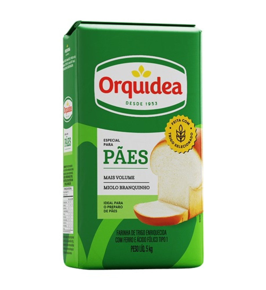 FARINHA PARA PÃES ORQUÍDEA 5KG