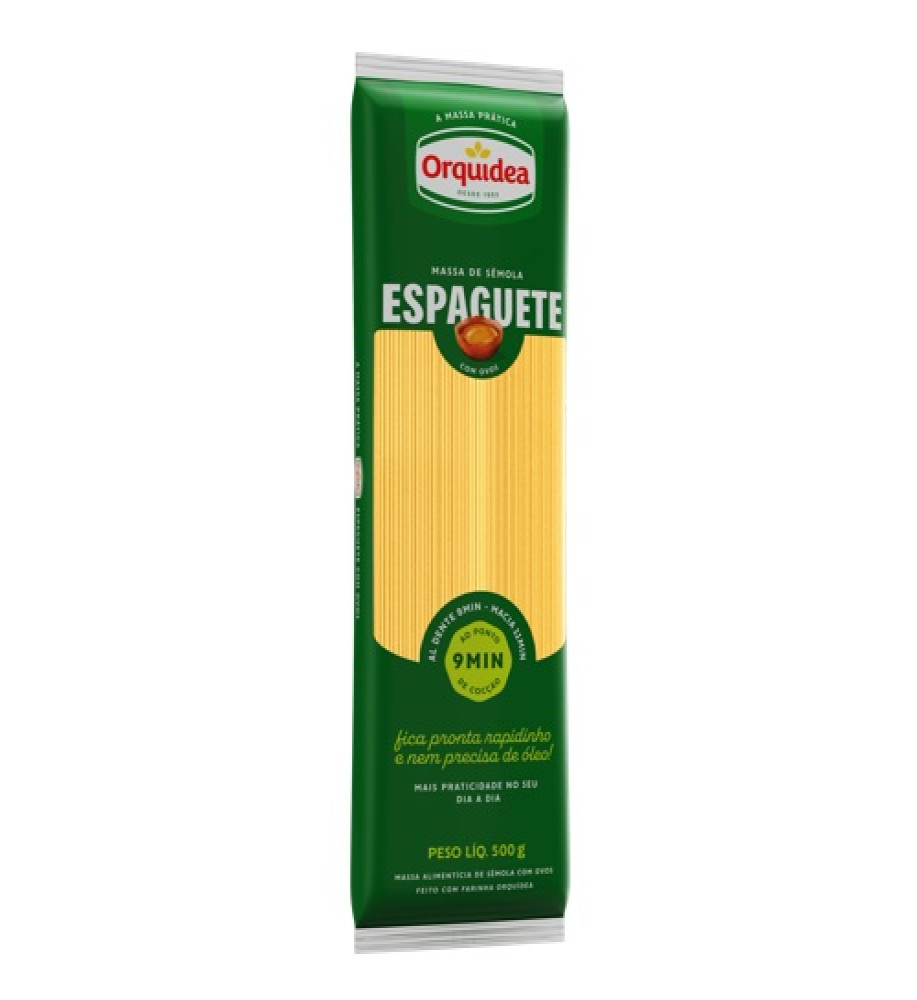 MACARRÃO ESPAGUETE ORQUÍDEA 500G