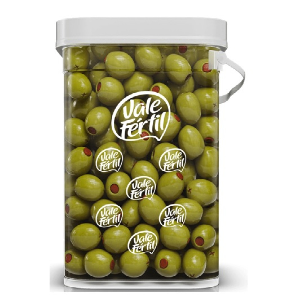 AZEITONA VALE FÉRTIL RECHEADA C/PIMENTÃO 2KG