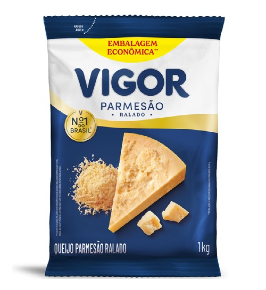 QUEIJO PARMESÃO RALADO VIGOR 1KG