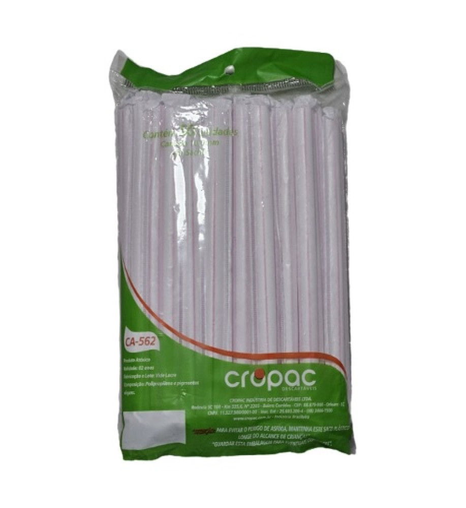 CANUDO 10MM SACHE C/50UN MILKSHAKE