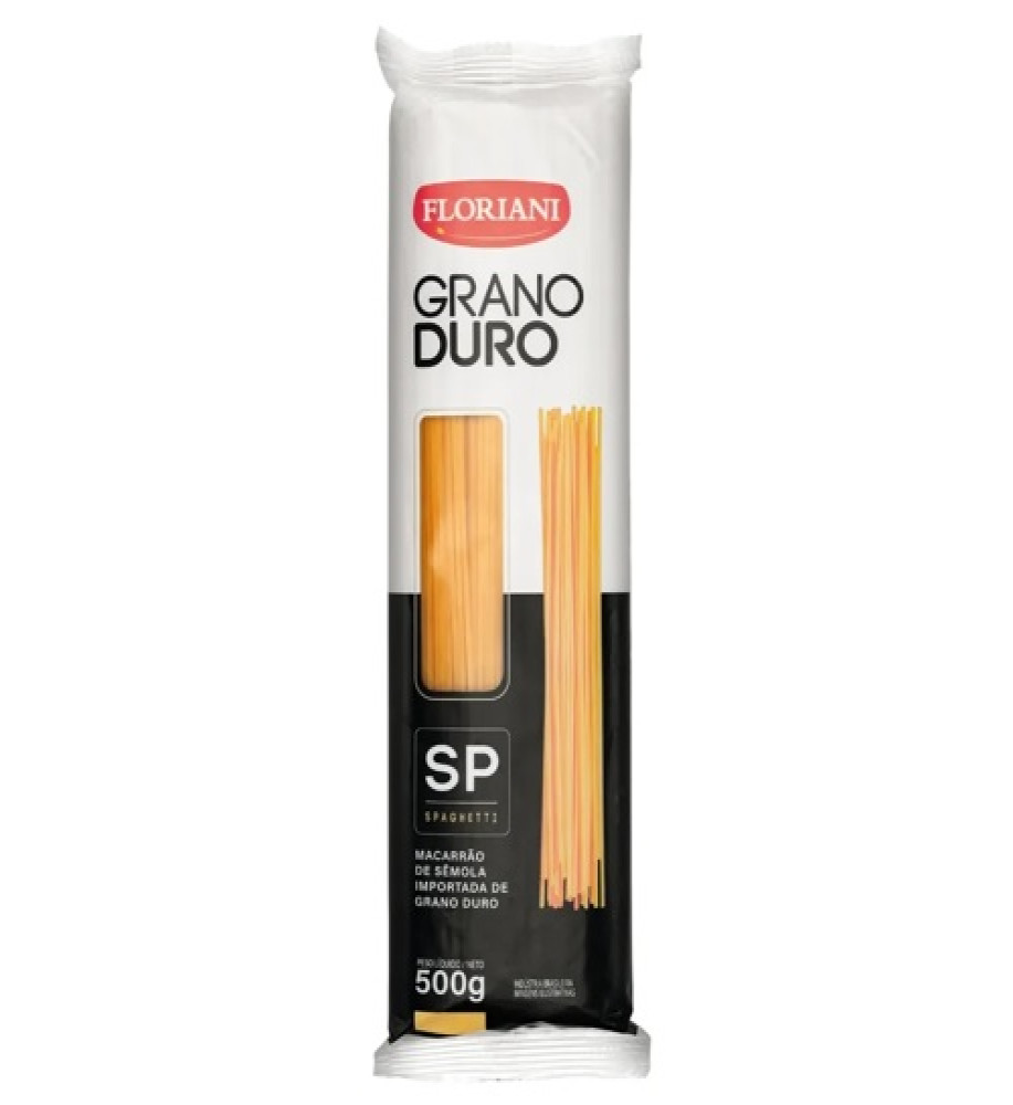 MACARRÃO SPAGHETTI GRANO DURO FLORIANI 500G