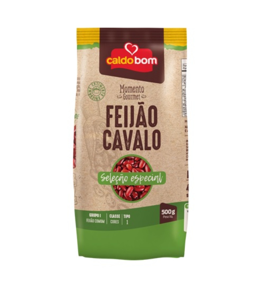 FEIJÃO CAVALO CALDO BOM 500G