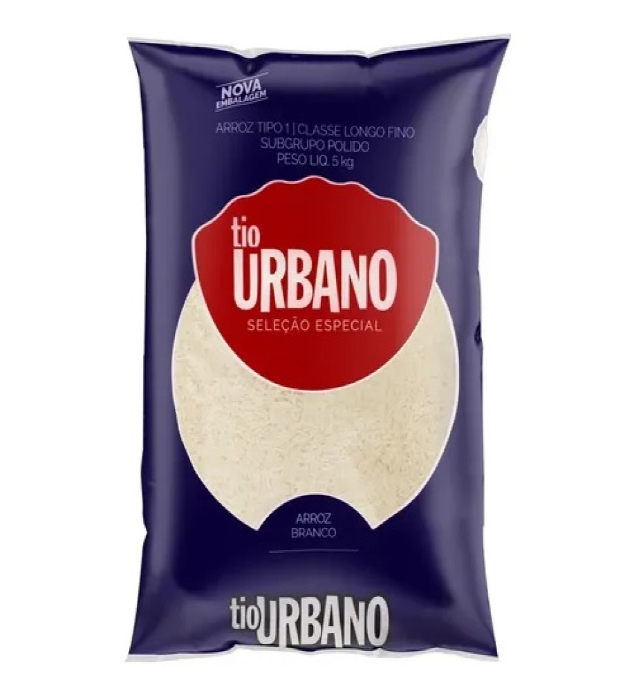 ARROZ TIO URBANO BRANCO 5KG