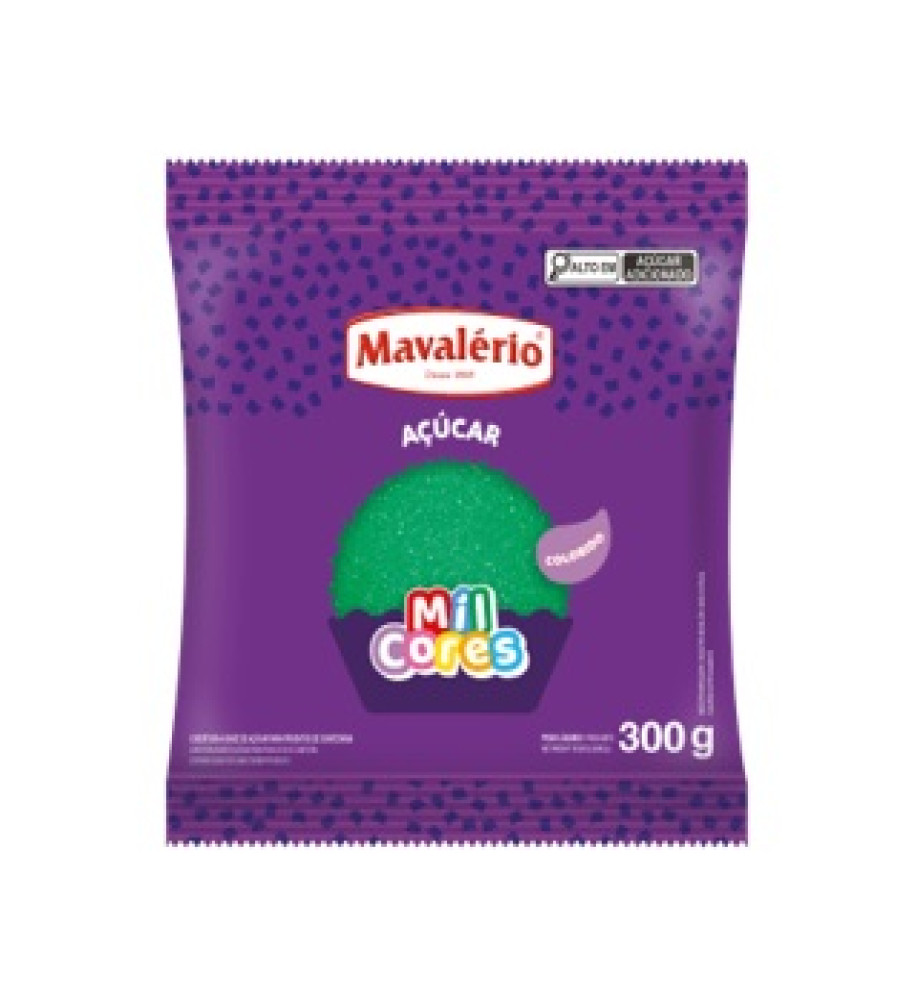 AÇÚCAR VERDE MAVALÉRIO 300G