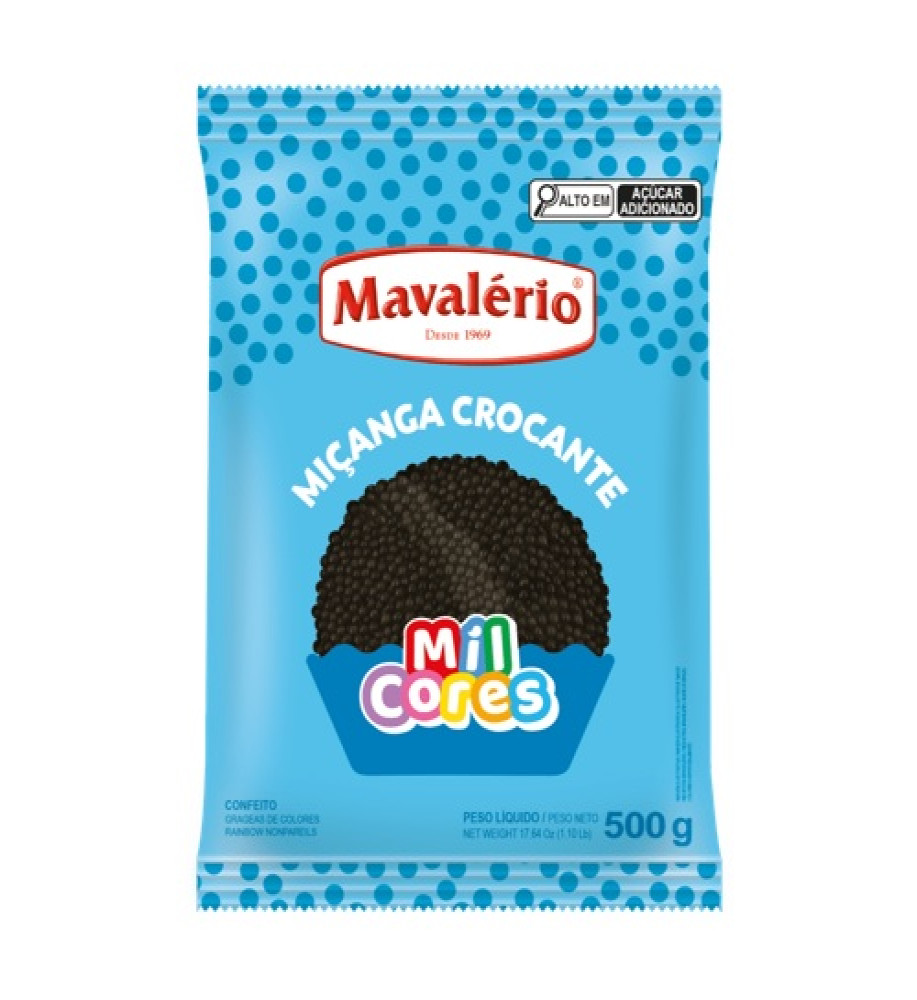 CONFEITO MIÇANGA CHOCOLATE MAVELÉRIO 500G