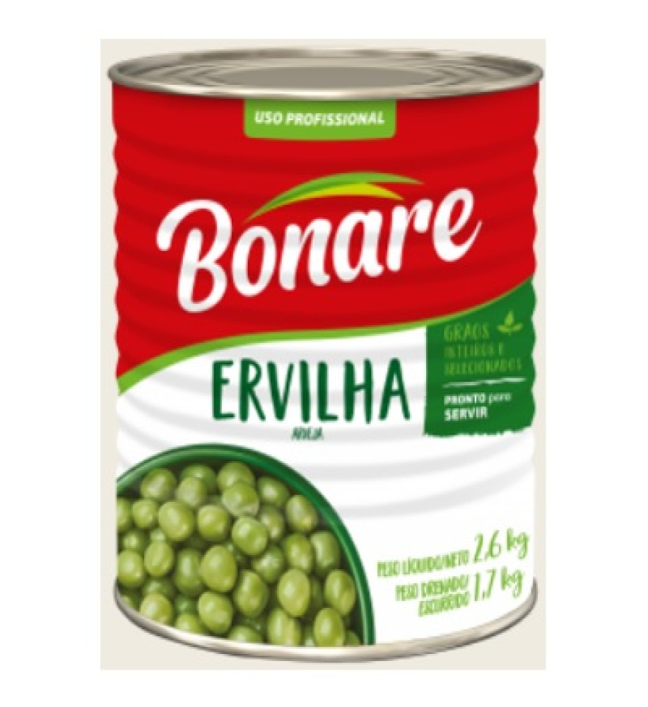ERVILHA BONARE LATA 1,7KG