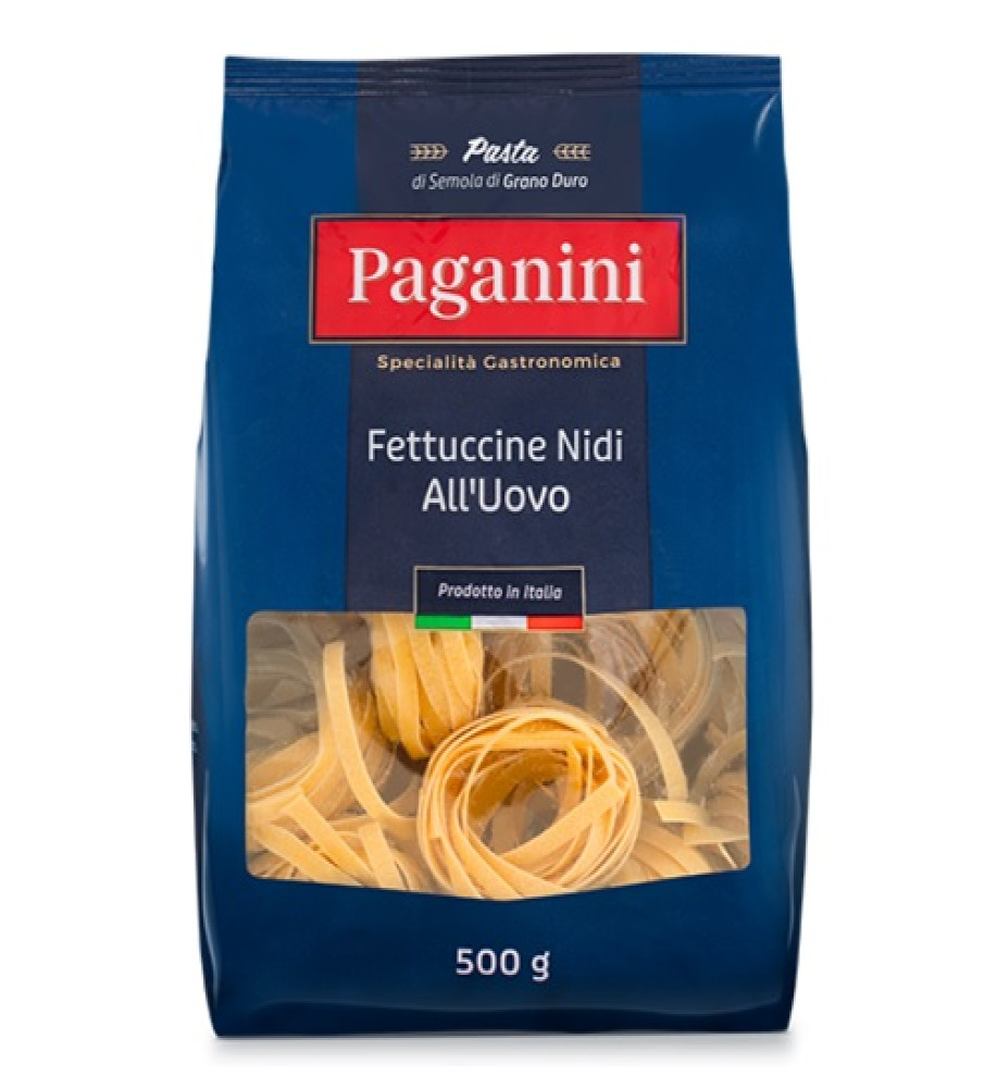 MACARRÃO FETTUCCINE PAGANINI 500G