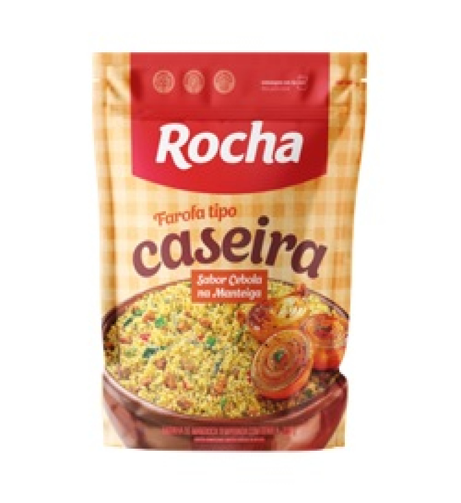 FAROFA ROCHA SABOR CEBOLA NA MANTEIGA 300G