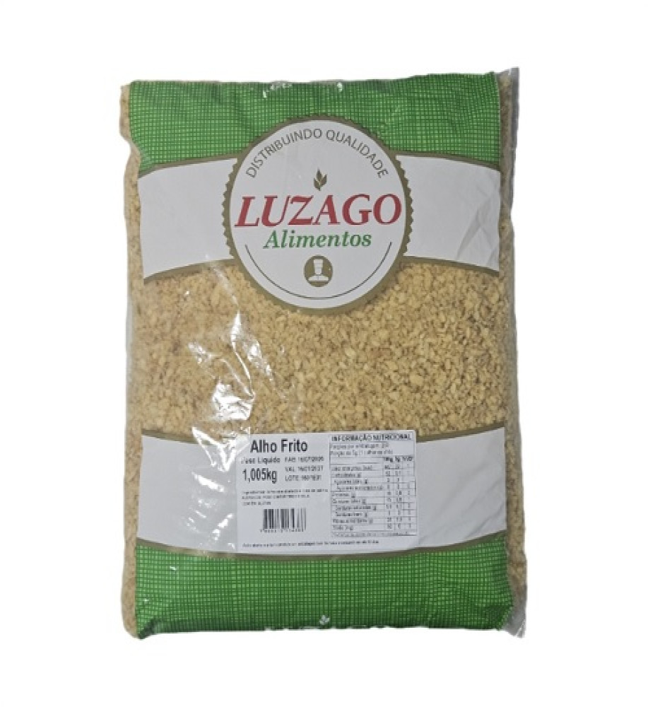 ALHO FRITO LUZAGO 1KG