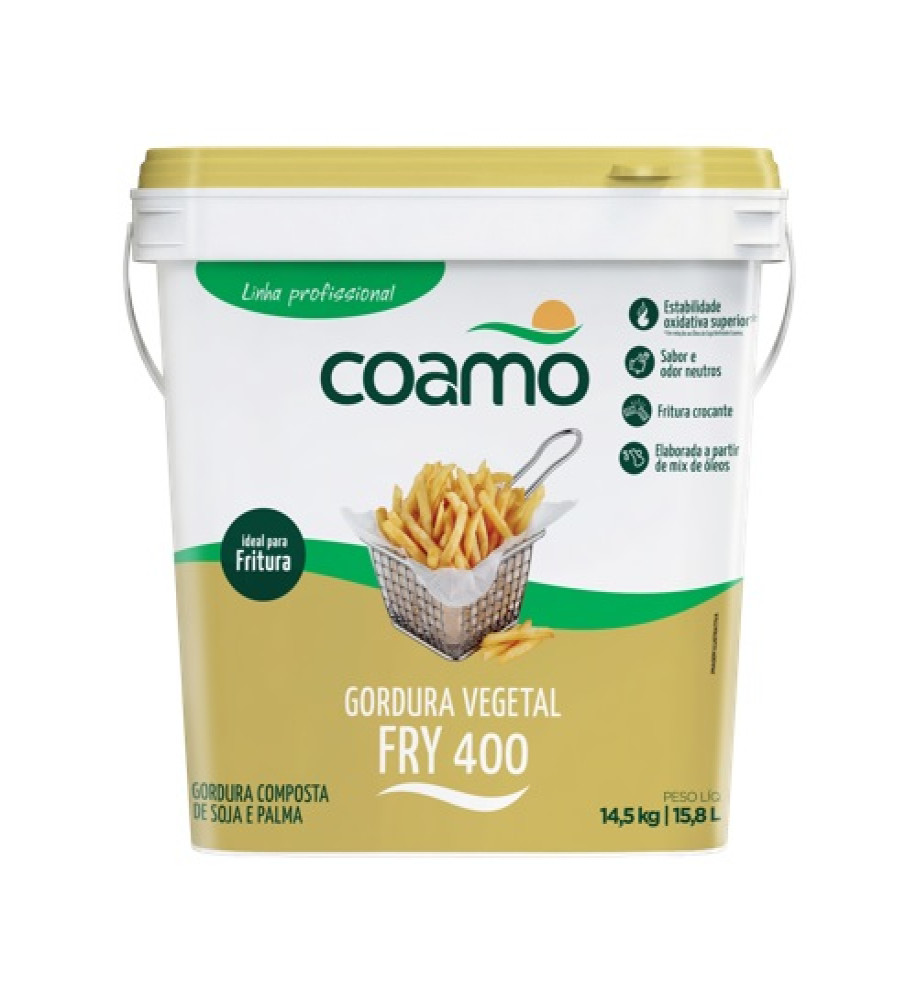 GORDURA VEGETAL COAMO FRY 400 14,5KG