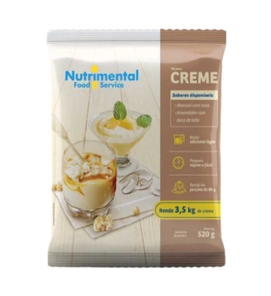 CREME ABACAXI/COCO NUTRIMENTAL 520G