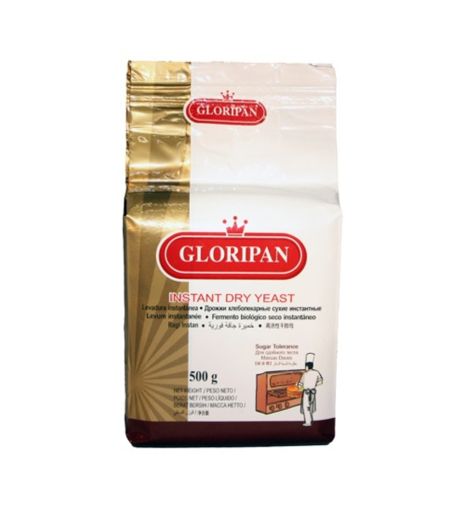FERMENTO SECO SALGADO GLORIPAN 500G