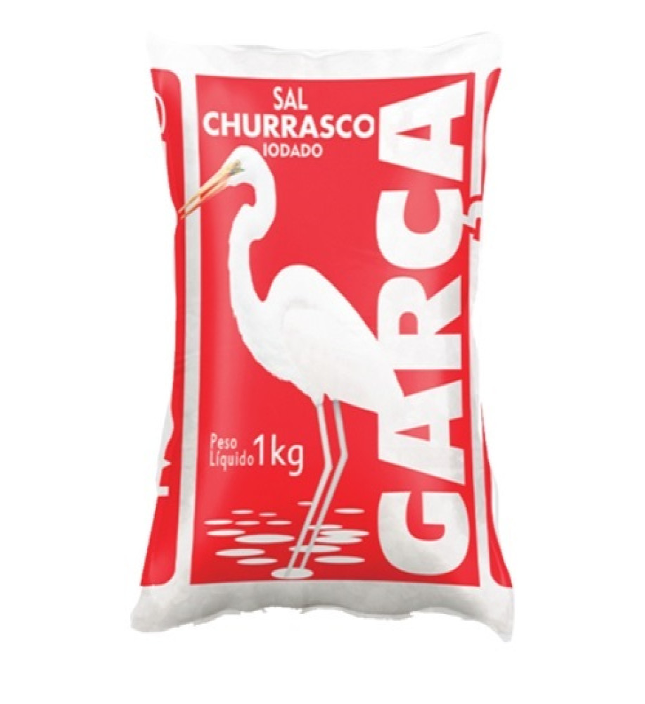 SAL GARÇA GRILL 1KG